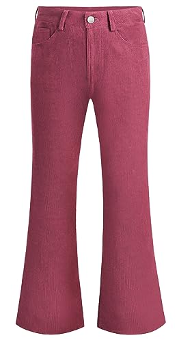 Men's Corduroy Bell Bottom Flares Pants 60s 70s Outfits Vintage Bootcut Autumn Trousers.