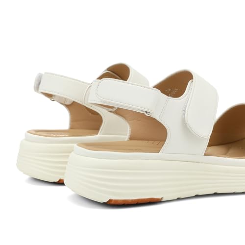 Image of UBFEN Womens Platform Sandals Wedge Walking Comfortable Casual Adjustable Strap Lightweight Open Toe