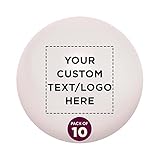Custom Stress Balls for Adults, 10 pack, Personalized Text, Logo, Hand Exercise, Perfect For Your Desk, Office, or Home, White