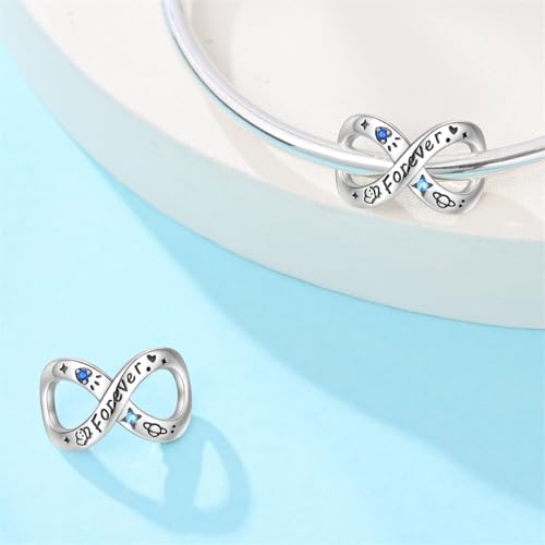 Image of 925 Sterling Silver Charms,Hypoallergenic Beads,Compatible with Pandora Bracelets and Necklaces,Women Holiday Gift Pendants