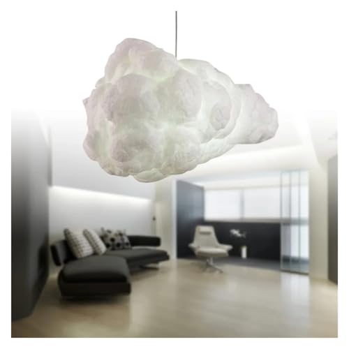 Cloud Ceiling Chandelier Bedroom Cotton Led Pendant Lamps for Living