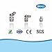 Mariyandh 84 Pcs Metric Grease Fittings Kit Zerk Grease Fittings Hydraulic Zerk Assortment M6 M8 M10 with Straight 45° 90° Degree Thread Chaser for Automotive and Industrial Agricultural