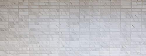 Mozaika płytki ceramiczne pałeczki wygląd kamienia białe lustro do płytek kuchnia MOS24-STSO01_f | 10 mat mozaikowych