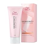 Wella Professionals Shinefinity Glaze – Haarschonende Tönung – demi-permanent, pH-neutral & ohne Ammoniak - Für natürlichen Glanz bis zu 20 Haarwäschen – vegan – 07/3 Burnt Honey – 60ml