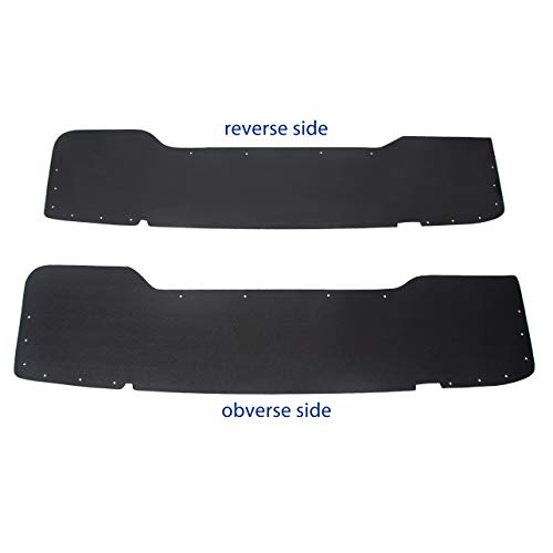 Ecotric Bed Inner Fender Liner Set Compatible With 1999-2010 Ford F350 F450 Dually Pickup Truck Rear Left & Right/Driver & Passenger Side #TOP3