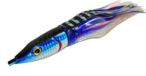 Original Phoenix Marlin and Pelagic Trolling Lure by Magbay Lures (Flying Fish Blue)