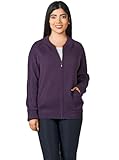 Inca Fashions - Original Mister Rogers Zip Up Cardigans for Women | 100% Alpaca Wool (King Friday Purple, 2 W-M)
