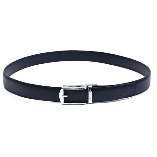 Image of WildHorn Men's Genuine Leather Belt for Men| Premium Auto-Lock Buckle | Adjustable up to 48 inch | Formal & Casual Wear | Micro-Adjust Fit | Stylish Gift Box Included