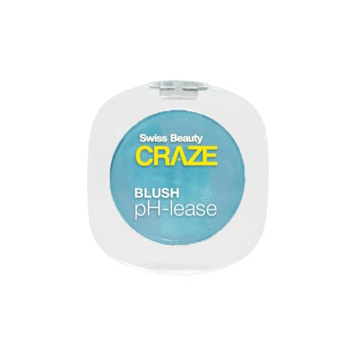 Image of Swiss Beauty CRAZE Blush pH-Lease | Tiny Shimmer Particles For A Dewy Glow With Macadamia Oil & Olive Oil |