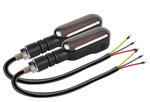 Feu arrière moto clignotant directionnel et éclairage stop avec projection au sol LED