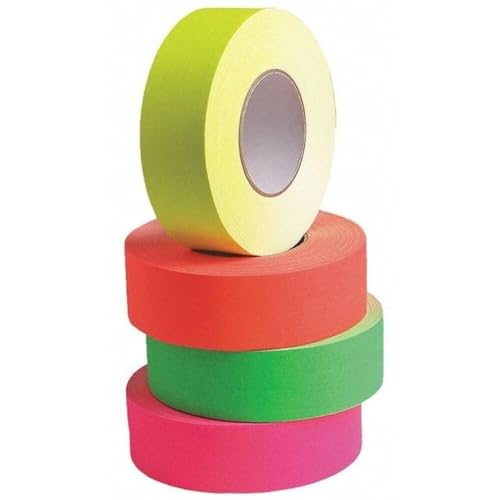 Image of Polyken 510 Rubber Premium Grade Gaffer's Tape, 45m Length x 48mm Width, Neon Green