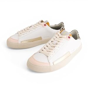 Peach Barefoot Sneakers – 80’s Retro Style – Unisex Minimalist Shoes – Natural Foot Shape Design – Zero-Drop Flexible Sole – Lightweight Comfort
