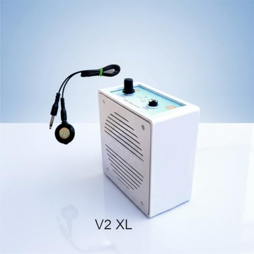 Supreme Musicals Veena/Violin/Guitar Pickup & Small Mini Amplifier Combo by Supreme Musicals with Cable