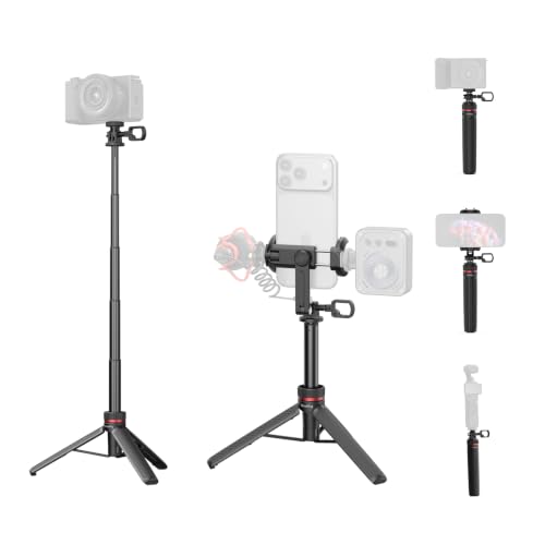 Image of SMALLRIG VT-17 3-in-1 Multifunctional Travel Tripod, 4-Section Extension