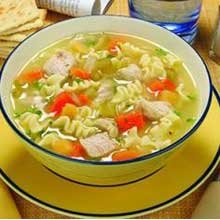 Blount Reduced Sodium Chicken Noodle Soup, 4 Pound - 4 per case.
