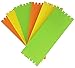 Fishing Leader Line Holder Foam Board, 12 Pcs Yellow/Orange/Green, Lightweight and Durable, Ideal for Saltwater & Freshwater Fishing