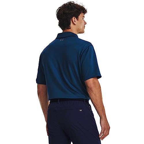 Image of Under Armour Men's Polyester Solid Tech Polo | T-Shirt | 1290140-001