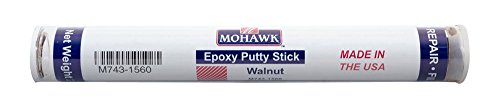 Mohawk Epoxy Putty Stick (Walnut) for Permanently Repairing Wood and Other Hard Surfaces Mohawk Epoxy Putty Stick (Walnut) for Permanently Repairing Wood and Other Hard Surfaces