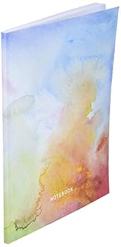 Notebook : Lined Notebook Journal - Rainbow Watercolor - 120 Pages - Large (8. 5 X 11 Inches)