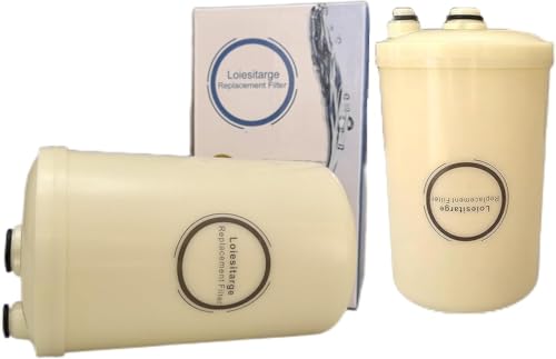 Loiesitarge High Grade Water Filter Replacement, Removal of Chlorine for the Leveluk Kangen 8-2Pcs(Replacing HG-N and K-8 Filters)