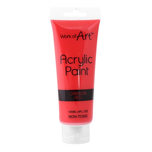Work of Art 120 ml Acrylic Paint - Red