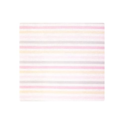 Image of Hudson Baby Unisex Baby Cotton Polyester Flannel Receiving Blankets, Multi Color Girl Elephant, One Size