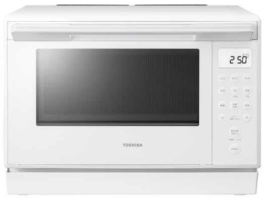 Amazon | ER-60B-W ホワイト 石窯オーブン オーブンレンジ 23L | 東芝 