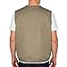 Besentinels 8 Pockets Lightweight Utility Fishing Vest for Outdoor, Work Cargo Hiking Travel Vest, Photographers, Khaki XX-Large