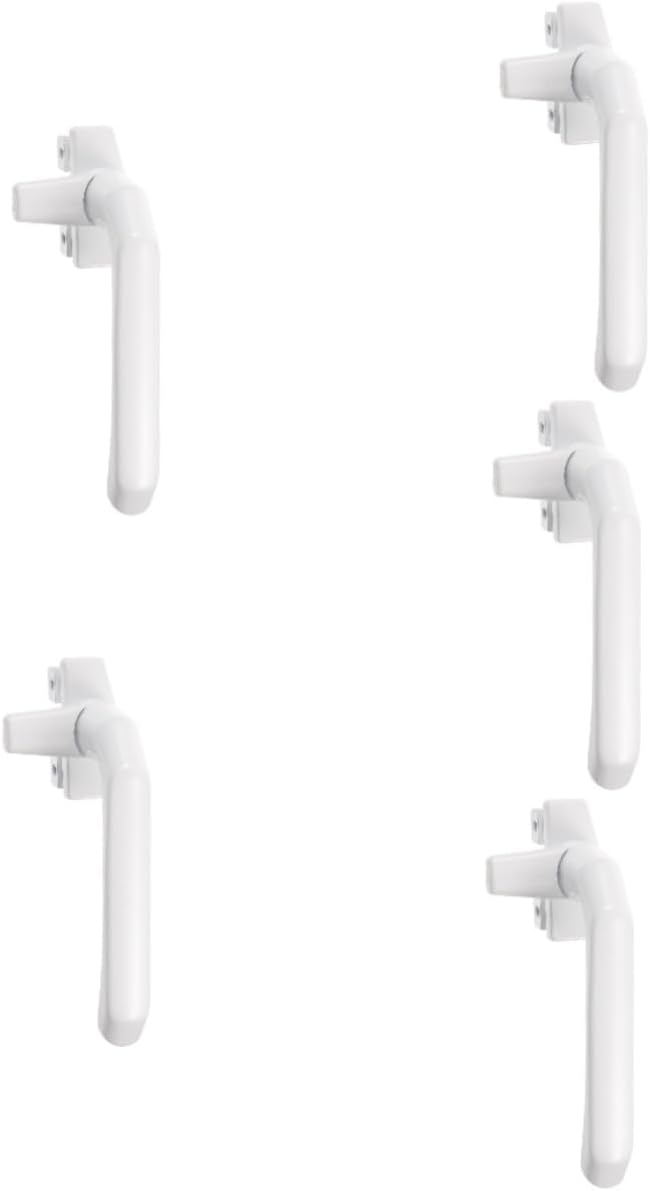 Housoutil 5pcs Right Hand Window Crank Solid Easy Installation Ergonomic Design for Comfortable Grip