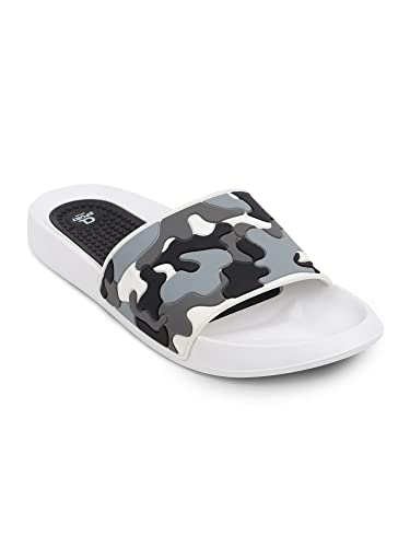 Carlton London MenS White Camo Slipper (B0BYSS4QSB) Amazon Price History, Amazon Price Tracker