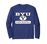 BYU Cougars Womens Basketball Officially Licensed Long Sleeve T-Shirt
