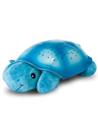 Image of Cloud b Calming Nightlight Star Projector | Gentle Brightness | 3 Colors | 8 Constellations | Auto-Shutoff | Twilight Turtle Blue