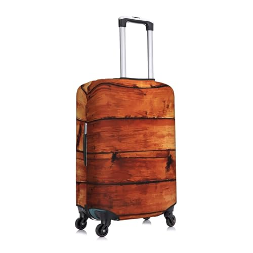 Rustic Wood Wooden Luggage Cover for Suitcase, Suitcase Cover Protector Fit 22-24 Inch Luggage Travel Accessories, M3