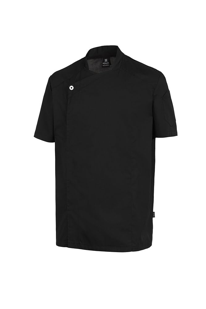 Giacca da Chef a Maniche Corte, Unisex, Disponibile in 3 Colori | Giacca per Il Settore Alberghiero Professionale | Abbigliamento da Lavoro di Alta qualità
