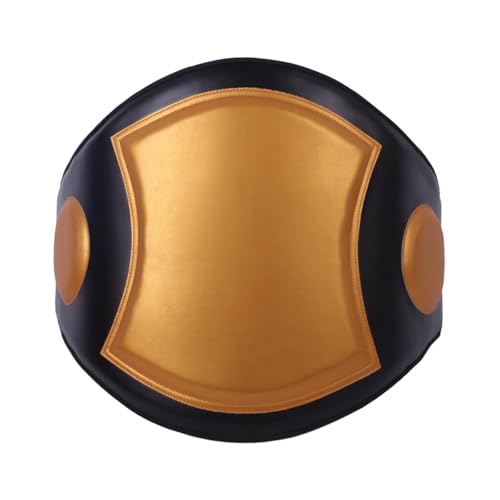 Menolana Boxing Body Protector Chest Protector Ergonomic Versatile, Professional Belly Guard Equipment for Sparring, Training Sanda, Gold