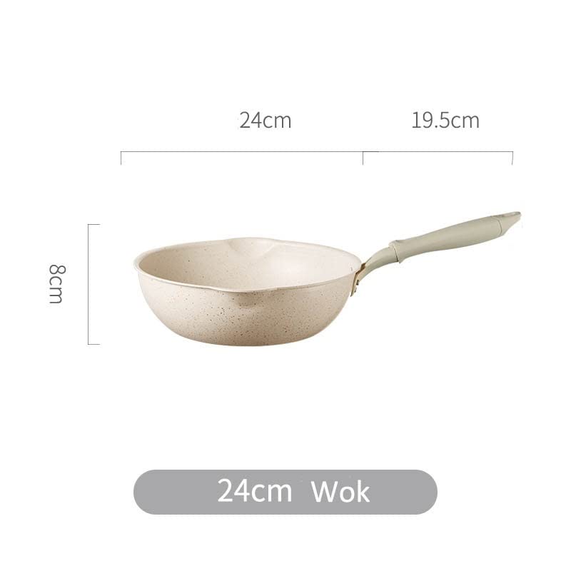 Wok Kitchen Antiadherente Piedra Maifan 24 cm miniatura 2