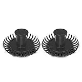 Secura Housewares 2 Replacement Whisks for 4-IN-1 Electric Milk Frother Automatic Milk Steamer F280R Black 1.5x1.5''