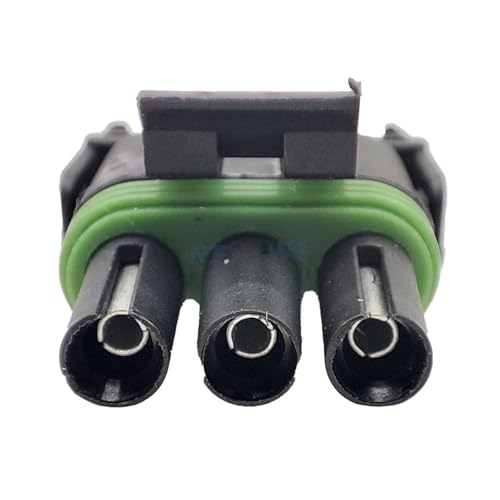 Conectores impermeables de 3 pines MAP TPS macho y hembra para cables automotrices pack de 10 5