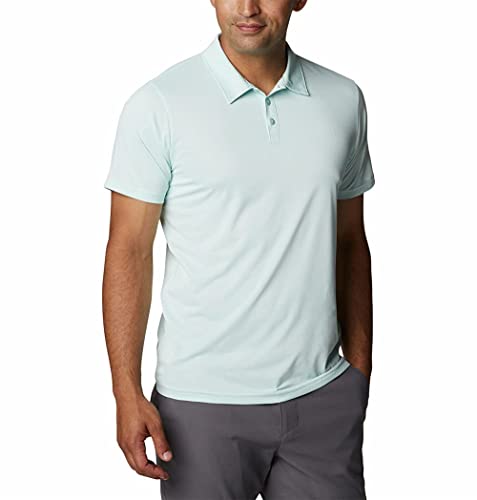 Image of Columbia Men's Solid Regular Fit Hike Polo