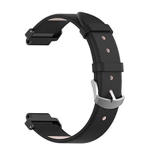 INF Echtlederarmband für Garmin Forerunner 220/230/235/630/620/735XT/Approach S20/S5 - Klassisch, Braun, 2 cm, Wasserfest, Schnalle, Silikon, Unisex INF Echtlederarmband für Garmin Forerunner 220/230/235/630/620/735XT/Approach S20/S5 - Klassisch, Braun, 2 cm, Wasserfest, Schnalle, Silikon, Unisex