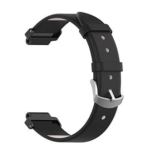 äkta läder Armband för Garmin Forerunner 220/230/235/630/620/735XT/Approach S20