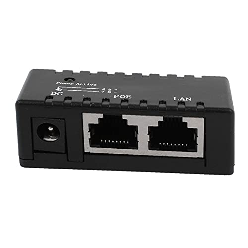 New Lon0167 RJ45 Connector POE Injector Power Over Ethernet Adapter Power Supply (RJ45 - Stecker - POE - Injektor - Netzteil über Ethernet - Adapter) miniatura 3