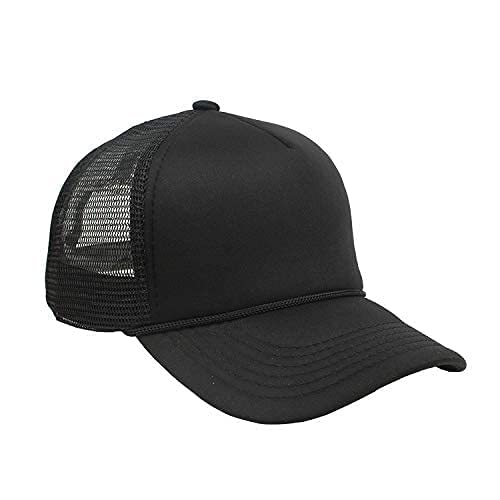 Stylish Adjustable Baseball Net Cap for Men & Women (Black)-image-33