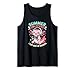 Kawaii Last Day Of School Gamer Axolotl Cute Gaming Tank Top