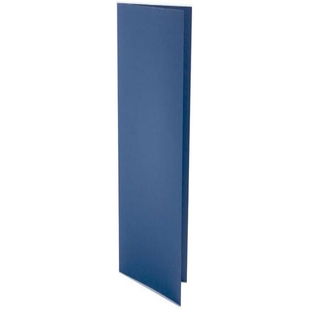 Exacompta - Ref FS290-BLUZ - Guildhall - Square Cut Folders, 349 x 242mm, 290gsm Heavyweight Manilla, Suitable for A4 & Foolscap Documents - Blue, Pack of 100