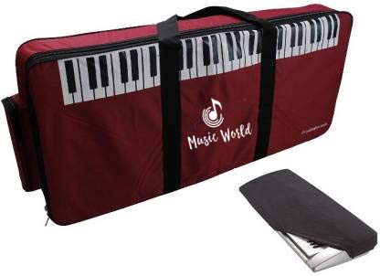 Music World PSR I455 with Dust Cover Keyboard Bag