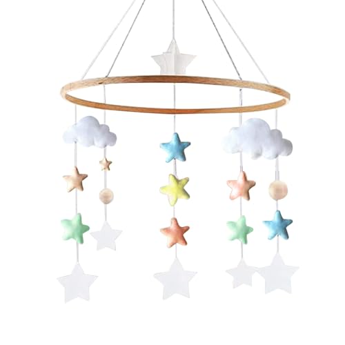Kit Mobile Pour B?b? Bricolage - Kit Mobile En Bois Bricolage, Cloche De Lit De Berceau Mobile Pour Chambre D'enfant | Kit Fait 