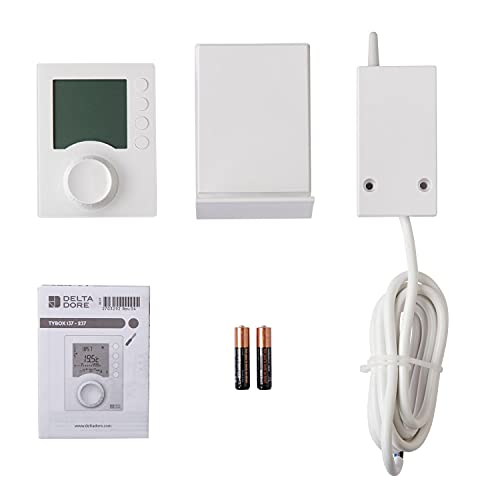 Delta dore 6053007 thermostaat, programmeerbaar, radioverwarming, Tybox 137, wit - Image 5
