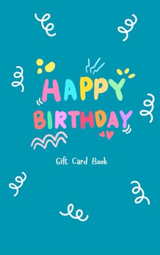Gift Card Book: Birthday image 2