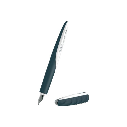 Herlitz my.pen style 11357241 - Bolígrafo (diseño moderno), color gris oscuro